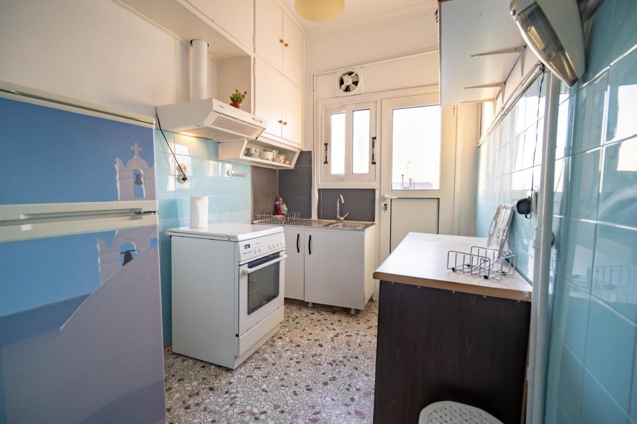 Dimotiko Theatro Metro St. 1 Bedroom 4 Pers. Flat Pireus Exteriör bild